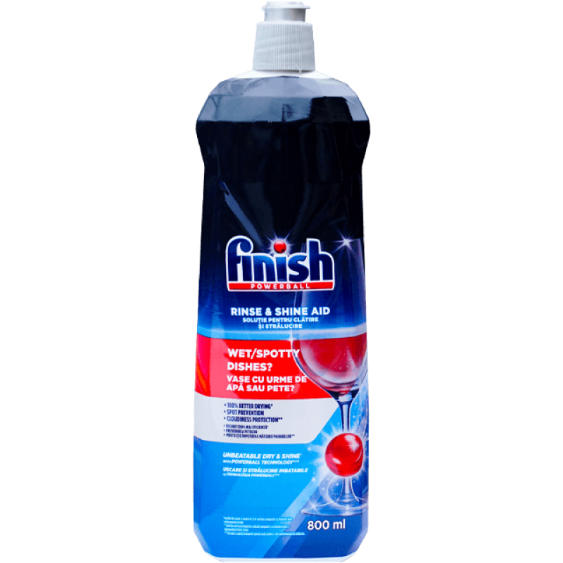 Solutie clatire masina spalat vase Finish 800 ml